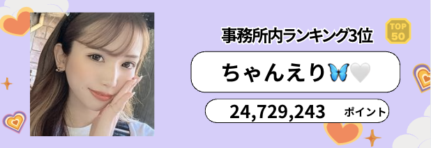 ONECARAT マンスリーランキング　5月　3位
