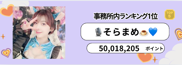 ONECARAT マンスリーランキング　5月　1位