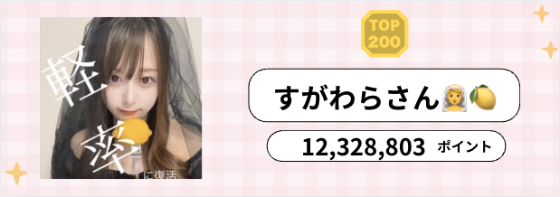 ONECARAT マンスリーランキング　5月　TOP200