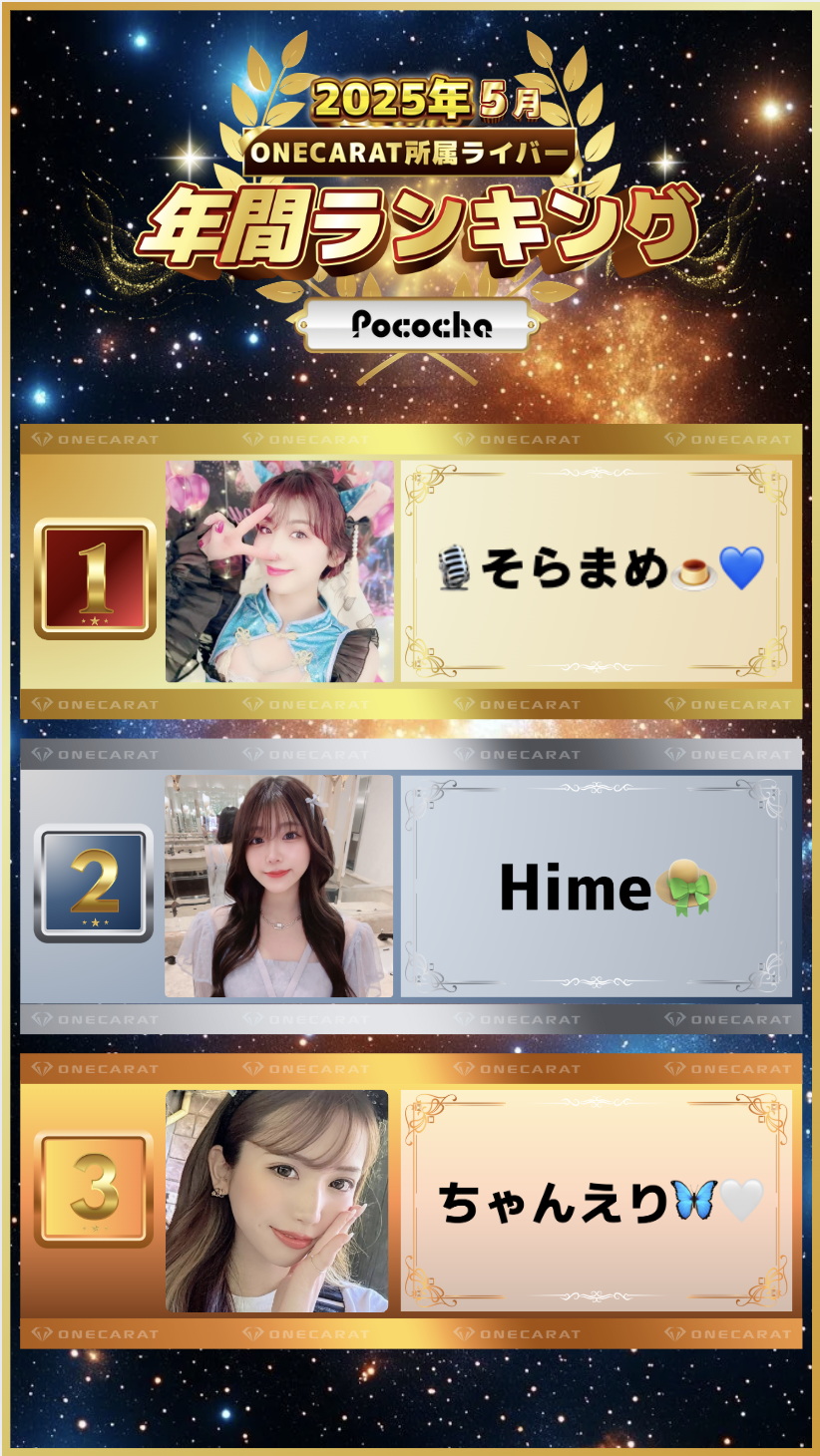 5月　Pococha　年間