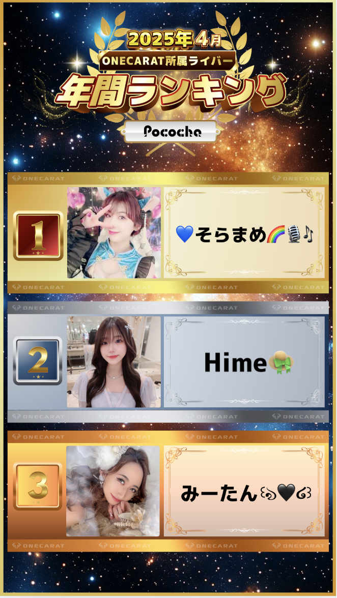 4月　Pococha　年間