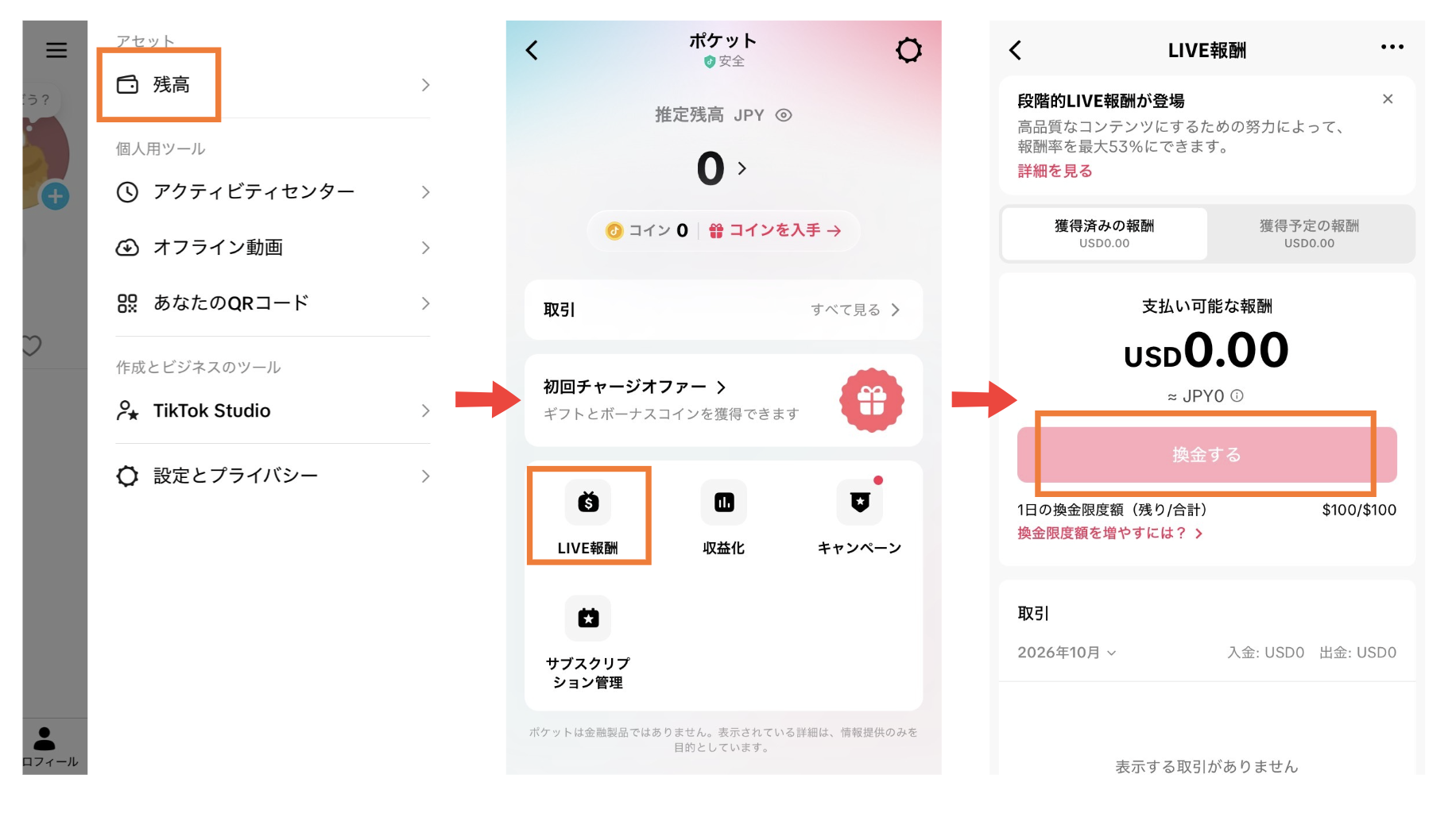 tik出金方法